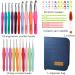20 Sizes Ergonomic Crochet Hooks Set 0.5mm-10mm with Case - Ideal for Arthritic Hands - Buy Online on GoSupps.com