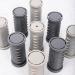 Nicky Clarke Heated 25mm Rollers Compact Travel Set - 12 Ionic Self Grip Rollers with Pin Clips and Storage Bag - NHS006 Grey - Buy Online on GoSupps.com