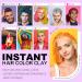 Immetee Hair Color Wax - Temporary Washable Hair Tint for Kids & Girls | Perfect for Christmas Parties & Cosplay - 100g Clay Yellow - Buy Online on GoSupps.com