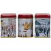 New English Teas The Lowry Mini Tea Tin Set of 3 with Loose-Leaf Black English Tea Red - Buy Online on GoSupps.com