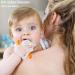Silicone Baby Teething Toys 2 Pack for Babies 0-6 Months - Anti-Drop Space Rabbit Teether for Infants - BPA Free - Buy Online on GoSupps.com