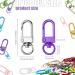 Colorful Metal Lobster Clasp Hooks with Key Rings - 12 Colors (36 Pieces) | DIY Bag Key Chains & Jewelry Making Accessories - Buy Online on GoSupps.com