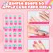 144 Pieces Kids Press on Nails - Pre Glue Short Acrylic Nail Art Kits for Girls - Sweet Pattern Fake Nails Gifts - Buy Online on GoSupps.com