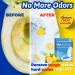 Eco-Friendly Toilet Cleaner Sheets - 32 Powerful Cleans in Lemon Scent | Septic Safe & Travel-Friendly Toilet Bowl Cleaning Strips - Buy Online on GoSupps.com