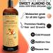 Mary Tylor Naturals Cold Pressed USDA Organic Sweet Almond Oil 16 oz - Premium Grade, 100% Pure - Buy Online on GoSupps.com