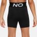 Nike Girls' 3-Inch Shorts G NP DF Black/White | Size 10-11 Years | Eco-Friendly Activewear - Buy Online on GoSupps.com