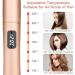 2 in 1 Travel Hair Straightener & Curling Iron - Ceramic Waves LCD Display - Perfect for Long & Short Hair - International Shipping - Buy Online on GoSupps.com