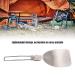 304 Stainless Steel Folding Spatula - Lightweight Portable Cooking Utensil for Camping & Outdoor | Versatile Food Spatula & Rice Spoon - Buy Online on GoSupps.com