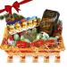 Christmas basket with tasty sweets – 4 gourmet products + sugar