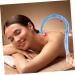 Beaupretty 2-Pack Hook Back Massage Device - Self Muscle & Foot Massage Tool Neck & Trigger Massage Handy 46.5x27cm Blue - Buy Online on GoSupps.com