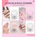 Professional Acrylic Nail Kit with Drill, Powder, and Liquid Set - 4 Clear, Nude, Pink, White Powders & 3.4oz Monomer - Perfect for Nail Extensions & Artistic Beginners - Buy Online on GoSupps.com