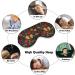 Colorful Sport Pattern Sleep Mask | Adjustable Eye Cover for Sleeping | Blocks Light for Night Travel Nap | Men Women - Buy Online on GoSupps.com