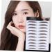 Beavorty 20 Pcs Eyebrow Stickers Makeup Stickers False Eyebrows Cosmetics 3d Eyebrow Trimming Makeup Tools - Buy Online on GoSupps.com