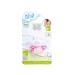Lulabi Silicone Pacifier for 6 Months - Soft Pink Design | International Shipping Available - Buy Online on GoSupps.com