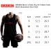 DRSKIN Men's 4 Pack Tank Tops Sleeveless Shirts - Dry Fit Y-Back Muscle Mesh Gym Training Athletic Workout - Medium - Black White Navy Gray - Buy Online on GoSupps.com