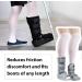 8 Pack Orthopedic Walker Boot Replacement Sock Liners - Seamless Pressure Socks for Air Cam Walkers and Fracture Boot Casts - Unisex High Top - Buy Online on GoSupps.com