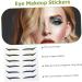 Angoily 12 Pairs Glitter Eyeliner Green Eyeliner Pencil Invisible Eye Eyeliner Decal Double Miss - Buy Online on GoSupps.com
