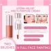 Creamy Blush Stick | Lip Gloss Eyeshadow Cream Blush Stick Long-Lasting Dual Nozzle Cosmetic for Women and Girls | Eyes Lips Travel Party Wedding Office School - Buy Online on GoSupps.com