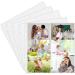60 Pcs Graduation Scrapbook Refill Pages 12 x 12 Inches Photo Album Protective Sleeves Clear Scrapbook Page Sheet Protectors Scrapbooking Album Refills for 3 Ring Binders (4 x 6'' Landscape)