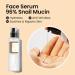 GoldSnailRX Snail Mucin Serum - 96% Korean Hydrating Facial Essence for Dry Skin & Wrinkle Repair | Luxury Skincare - Buy Online on GoSupps.com