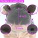 10 Inch Black Bob Wig Human Hair 13x4 HD Frontal 180% Density for Black Women - Buy Online on GoSupps.com