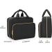 Damero Pill Bottles Bag Daily Tablet Box Organiser Medicine Storage Travel Carrying Bag for Pills Bottles Vitamin Box and Medical Supplements Black 30.5x 11.4x 25.4CM Black - Buy Online on GoSupps.com