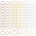 270 pieces 3 colors 3 sizes hair rings braid rings hair tips hair bows clips braid rings