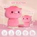 Mewaii 14'' Strawberry Cow Mushroom Soft Pillow Stuffed Animal Plush - Cuddly Pink Cow Toy for Kids - Buy Online on GoSupps.com