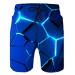 ALISISTER Men's Swim Trunks Summer Swimming Shorts 3D Print Quick Dry Hawaii Surf Swim Shorts Sports Pants M K-geometry 2