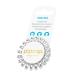 Original Papanga Spiral Hair Tie Elegance Edition Size: Small Color: Elegant Silver