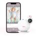 Contact-Free Baby Breathing Monitor with Camera and Audio -iBaby i6 2K Smart Wi-Fi Baby Monitor, Tracking Baby's Breathing, Sleeping and Body Movement, Pan-Tilt-Zoom,2.4GHz and 5Ghz, No Monthly Fee.