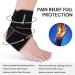 AVIDDA Ankle Support 2 Pack Adjustable Ankle Brace for Sports Elastic Compression Ankle Strap for Sprained Ankle Achilles Tendon Running Pink - Buy Online on GoSupps.com
