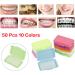 Orthodontist Wax Set - 10 Box Aromatized Brace Relief with Fruit Fragrance for Gum Irritation & Aligner Brackets - Buy Online on GoSupps.com