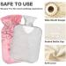 NAANLE Japanese Cherry Blossom Hot Water Bottle - 1L Transparent Heat Bottle for Menstrual Cramps & Pain Relief | Hand & Foot Heat Therapy - Buy Online on GoSupps.com