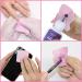 1080PCS Lint Free Nail Wipes - Non-Woven Polish Remover Pads for Nails & Eyelash Extensions - Soft Lint Free Wipes in Pink & White Case - Buy Online on GoSupps.com