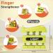 Buy Grip Strength Trainer - Finger & Hand Strengthening Tool for Home Office & Gym | Ideal for Athletes Musicians & Therapy - Yellow/Black/Red - Buy Online on GoSupps.com