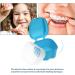 Buy Healifty Prosthesis Suitcase | Dental False Teeth Storage Box with Net - Light Blue - Buy Online on GoSupps.com