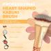 Pro-Quality Blending Liquid Makeup Foundation Brush - Contour, Kabuki & Highlighter Brush - Synthetic Bristles - Gold (Heart) - Buy Online on GoSupps.com