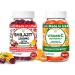 Lunakai USA Made Shilajit & Vitamin C High Potency Gummies Bundle Energy and Immune Support Non-GMO & Delicious