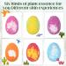 Volumoon Dinosaur Bombs Gift Set 6 Surprise Bath Balls for Kids | Fun Bubble Bath Toys for Girls | Ideal Birthday & Christmas Gifts - Buy Online on GoSupps.com