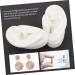 4 Pairs Artificial Silicone Ear Models for Studs Realistic Ear Molds for Jewelry Display - Buy Online on GoSupps.com