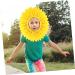 Alasum Sports Games Props Decor Sunflower Hood Yellow Flower Headgear Sunflower Headdress Kids Dresses Girl - Buy Online on GoSupps.com