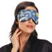 Haskirky Light Blocking Eye Mask - Adjustable for Men and Women - Ideal for Travel, Yoga, Meditation, Office - Deep Sleep and Comfort - Van Gogh Wave Design - Buy Online on GoSupps.com