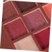 SKISUNO Eyeshadow Powder 9 Eyeshadow Metallic Eye Shadow Palettes Women Eye Shadow Makeup Palette Flash Shimmer Eyeshadow 1 count (Pack of 1) Red - Buy Online on GoSupps.com