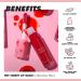 Lime Crime Wet Cherry Lip Gloss Bitter Cherry - Vegan Plumping Gloss with Cherry Scent - Soft Brown Nude Shade for Ultra Glossy Sheen - Buy Online on GoSupps.com