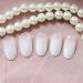 Kamize Medium Gradient Almond Fake Nails - Milky White Acrylic False Nails for Women - Buy Online on GoSupps.com