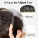 KooKaStyle Invisible Wire Hair Extensions - Long Wavy Secret Hairpiece | Adjustable Size, 4 Secure Clips, 24 Inch, Black - Buy Online on GoSupps.com
