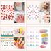 12 Sheets 3D Nail Stickers for Women and Girls - Self-Adhesive DIY Nail Art Set with Flowers, Animals, Fruits - Decals for Woman, Kids - 12 Pack - Buy Online on GoSupps.com