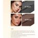 LXZJJM Waterproof 2-in-1 Deluxe Brow Pomade & Eyeliner Gel - Long-lasting Natural Brow Definition Eyebrow & Eyeliner Makeup Set Net content 6.4g/0.23 oz. (02#Brown) - Buy Online on GoSupps.com