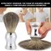 Razor Brush - Nylonhaar Shaving Brush for Men | Skin-Friendly Portable Beard Brush with Rich Foam for a Thorough Shave | Perfect Gift - Buy Online on GoSupps.com